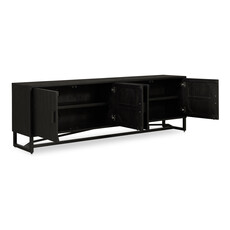 Moe's Home Collection Sierra Media Unit Black