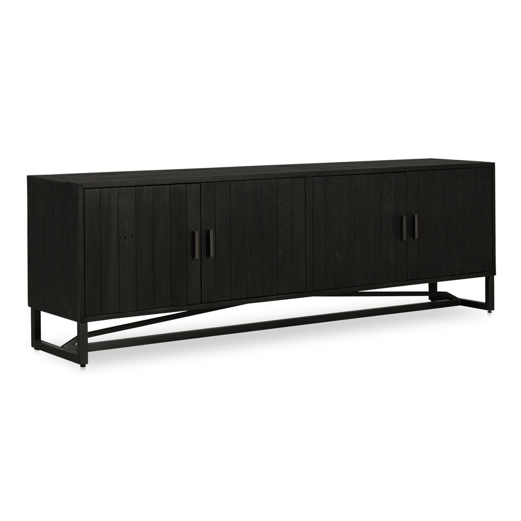 Moe's Home Collection Sierra Media Unit Black