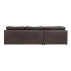 Moe's Home Collection Thurlow Modular - Espresso Brown Leather