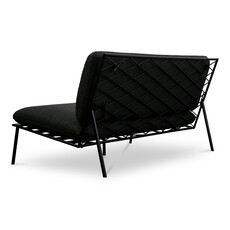 Moe's Home Collection Salma Outdoor Sofa Speckled Charcoal