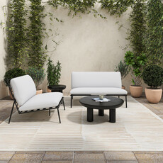 Moe's Home Collection Salma Outdoor Accent Chair White