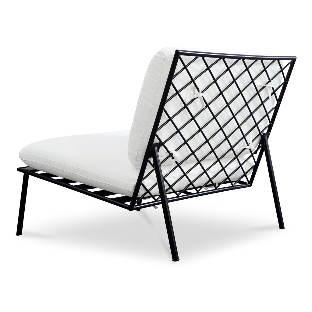 Moe's Home Collection Salma Outdoor Accent Chair White