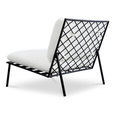 Moe's Home Collection Salma Outdoor Accent Chair White