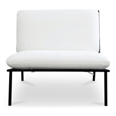 Moe's Home Collection Salma Outdoor Accent Chair White