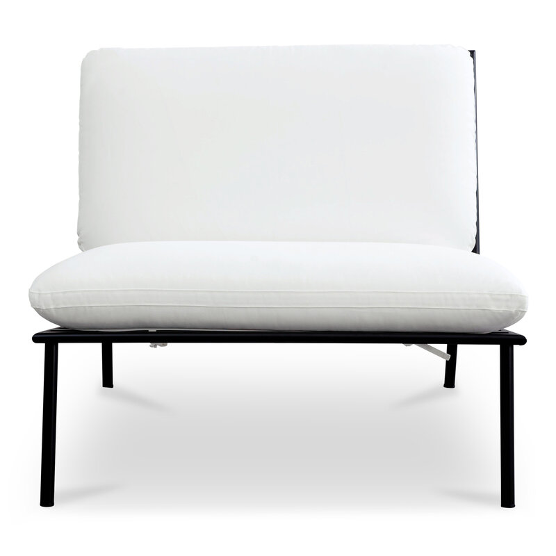 Moe's Home Collection Salma Outdoor Accent Chair White