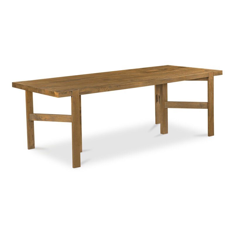 Moe's Home Collection Workshop Dining Table Vintage Brown