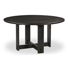 Moe's Home Collection Glenn Round Dining Table Dark Brown