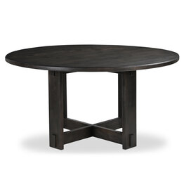 Moe's Home Collection Glenn Round Dining Table Dark Brown
