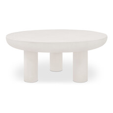 Moe's Home Collection Rocca Coffee Table Cream
