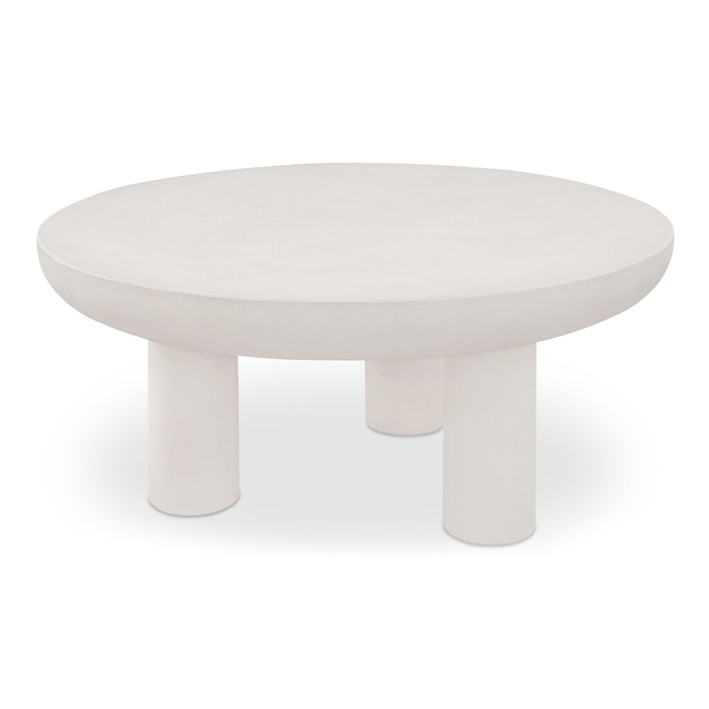 Moe's Home Collection Rocca Coffee Table Cream