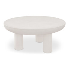 Moe's Home Collection Rocca Coffee Table Cream
