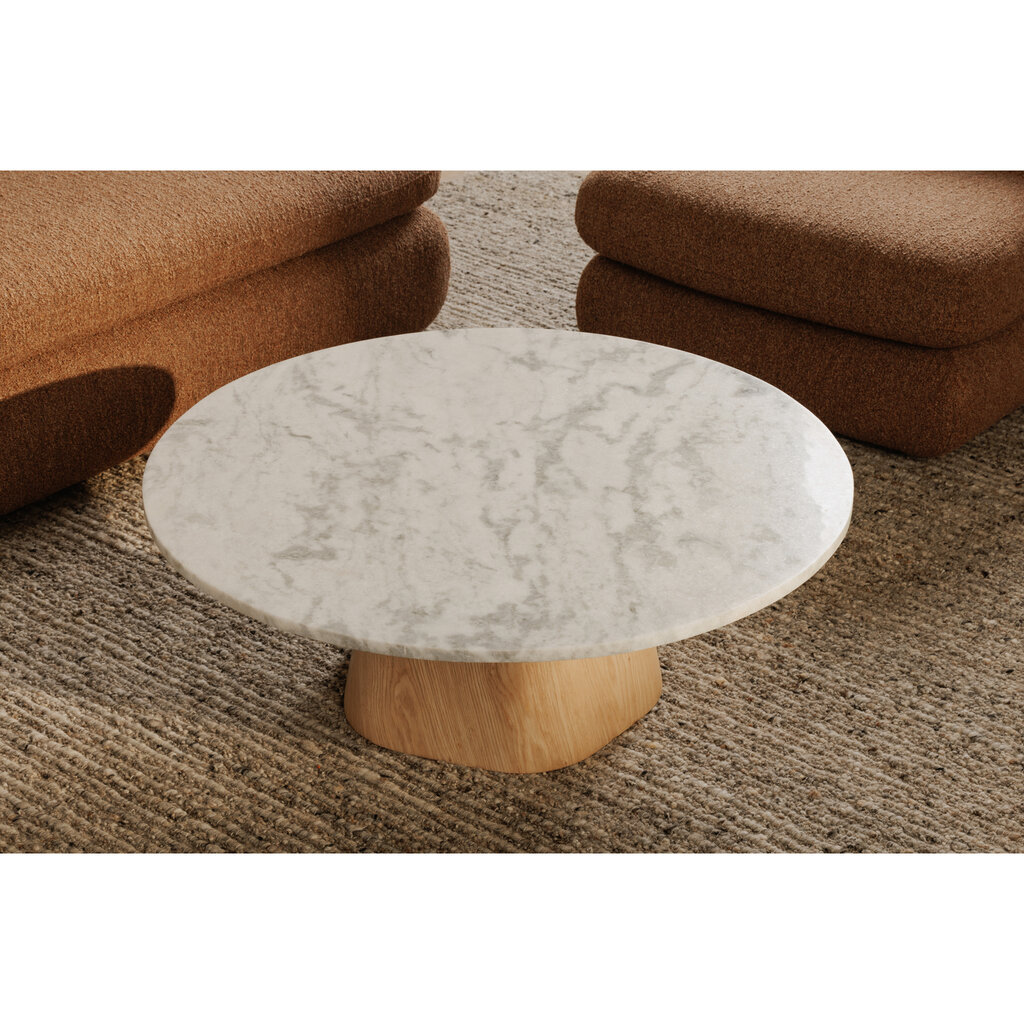 Moe's Home Collection Evelyn Coffee Table Ashen Grey Matrix