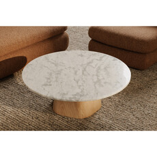 Moe's Home Collection Evelyn Coffee Table Ashen Grey Matrix