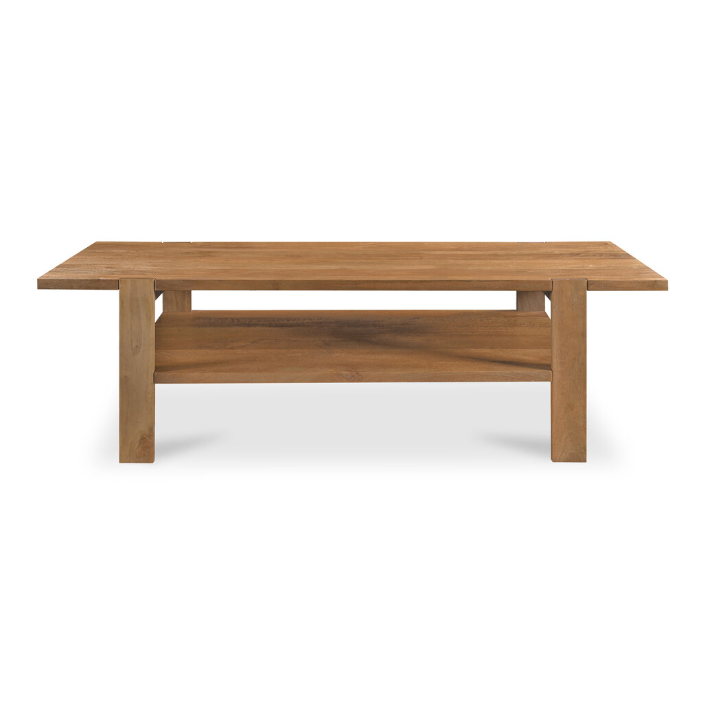 Moe's Home Collection Workshop Coffee Table Vintage Brown