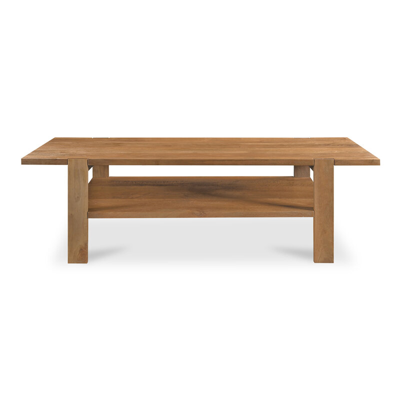Moe's Home Collection Workshop Coffee Table Vintage Brown