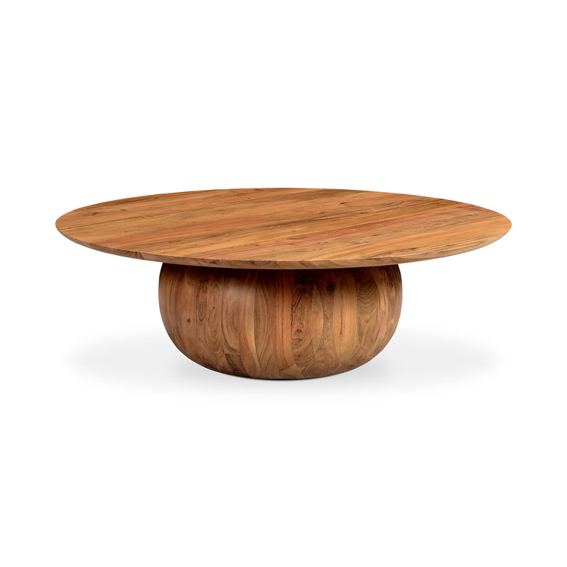 Moe's Home Collection Bradbury Coffee Table Large Natural Acacia