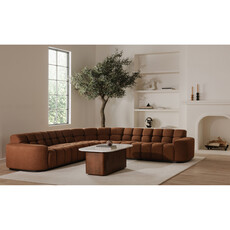 Moe's Home Collection Dash Coffee Table Calacatta Marble