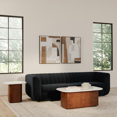 Moe's Home Collection Dash Coffee Table Calacatta Marble