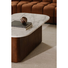 Moe's Home Collection Dash Coffee Table Calacatta Marble