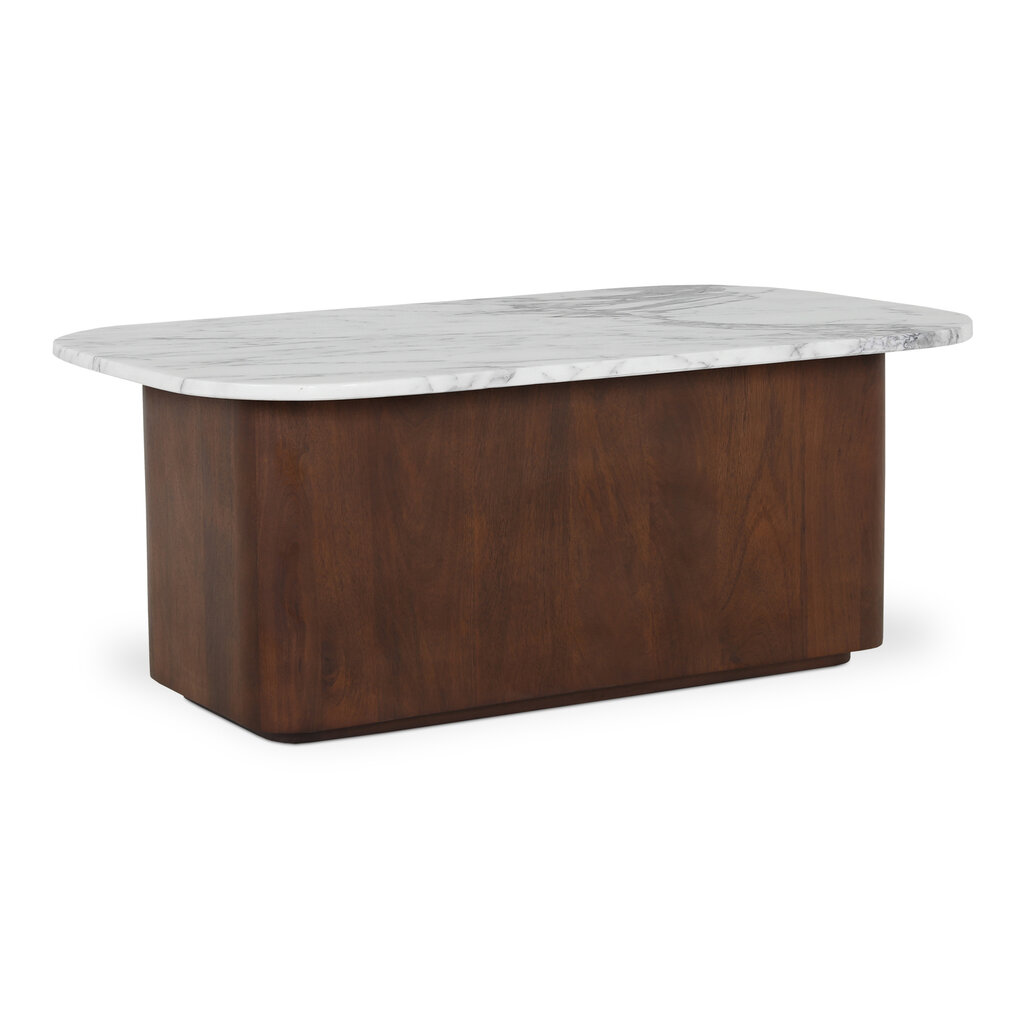 Moe's Home Collection Dash Coffee Table Calacatta Marble