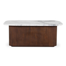 Moe's Home Collection Dash Coffee Table Calacatta Marble