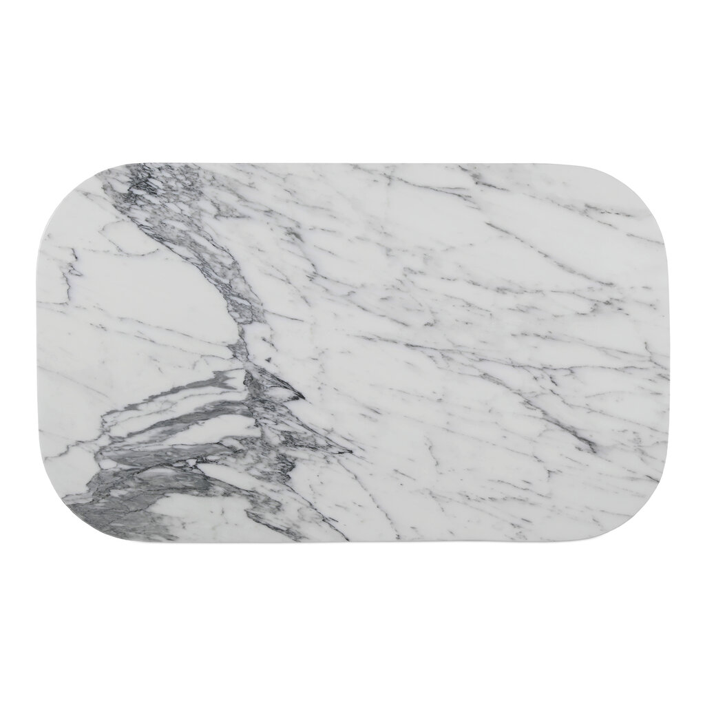 Moe's Home Collection Dash Coffee Table Calacatta Marble