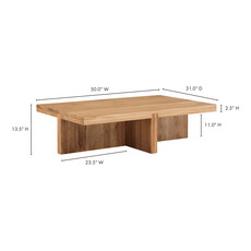 Moe's Home Collection Folke Coffee Table Natural
