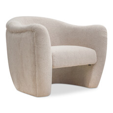 Moe's Home Collection Domino Accent Chair Beige
