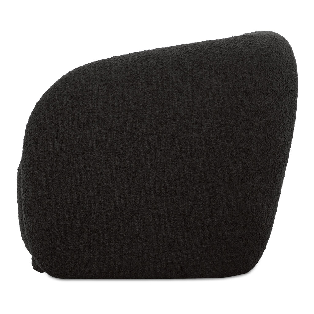Moe's Home Collection Faye Accent Chair Black Boucle
