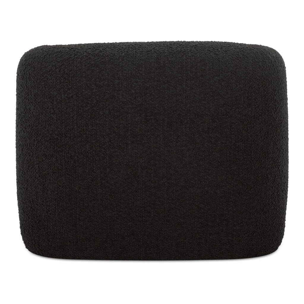 Moe's Home Collection Faye Accent Chair Black Boucle