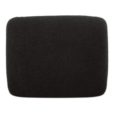 Moe's Home Collection Faye Accent Chair Black Boucle