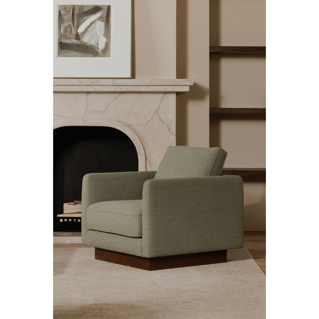 Moe's Home Collection Vernon Accent Chair Sage