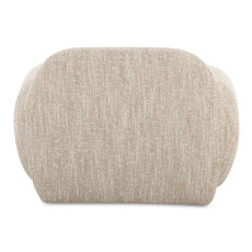 Moe's Home Collection Hazel Lounge Chair Off White