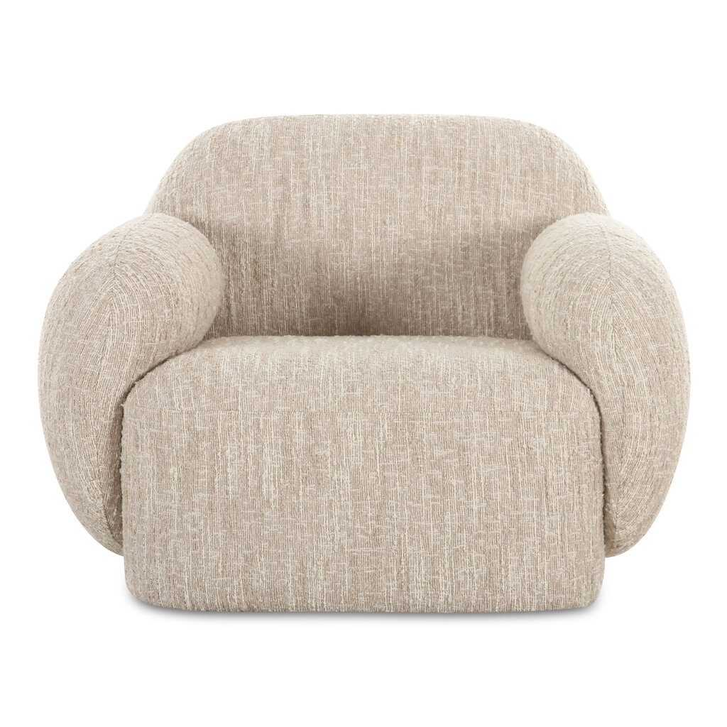 Moe's Home Collection Hazel Lounge Chair Off White