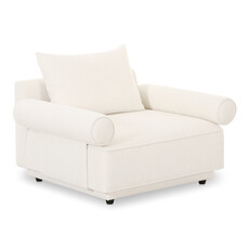 Moe's Home Collection Rosello Arm Chair White