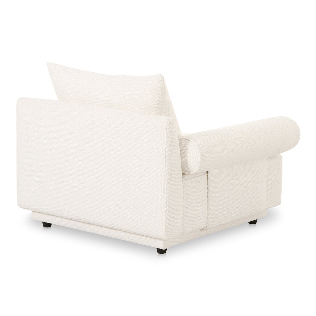 Moe's Home Collection Rosello Arm Chair White