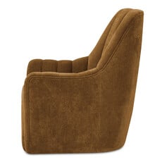 Moe's Home Collection Bowie Swivel Chair - PF Ochre Brown
