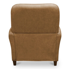 Moe's Home Collection Luna Recliner Chair Tan Leather