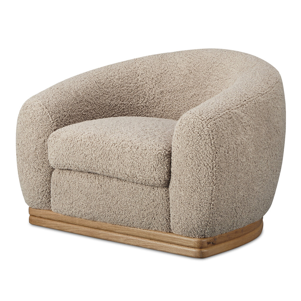 Moe's Home Collection Marlowe Lounge Chair Taupe