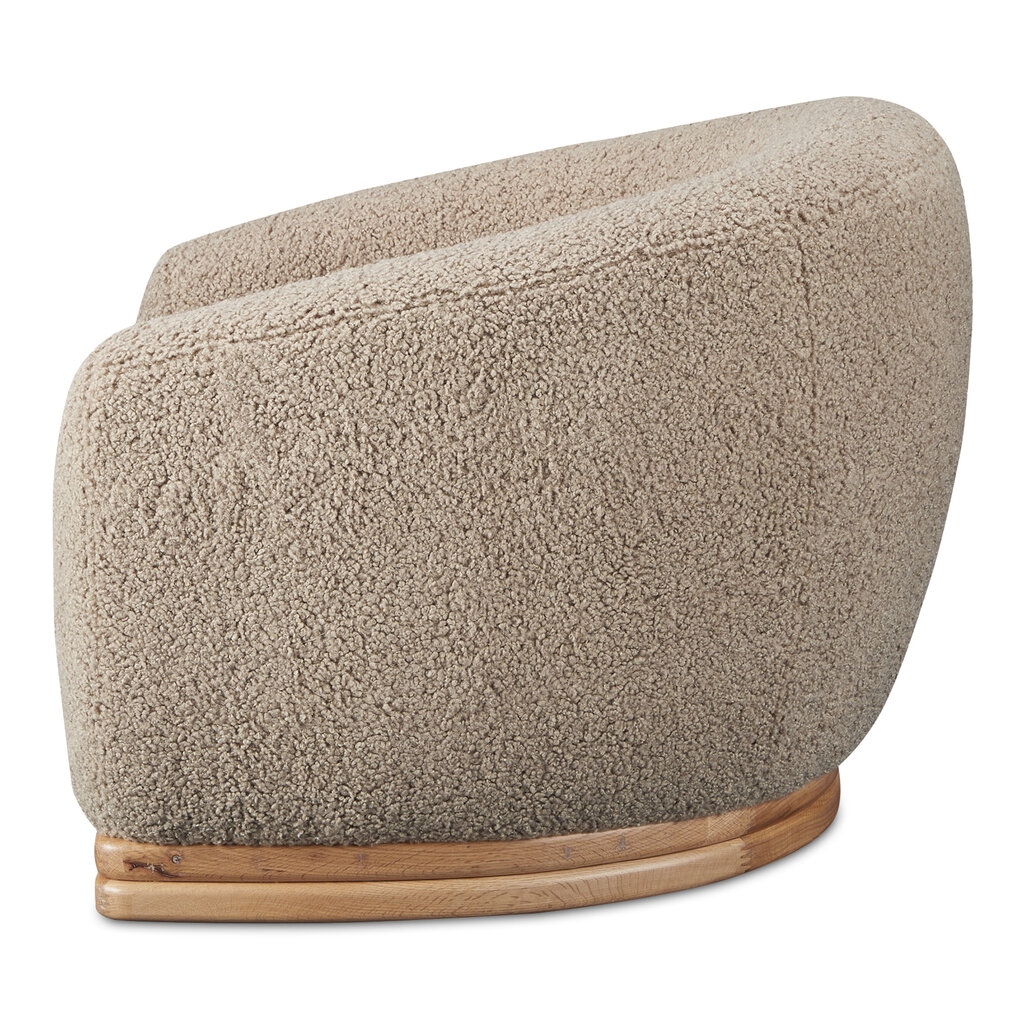Moe's Home Collection Marlowe Lounge Chair Taupe