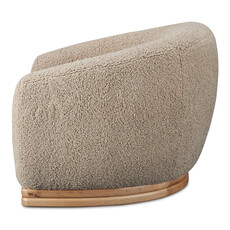 Moe's Home Collection Marlowe Lounge Chair Taupe