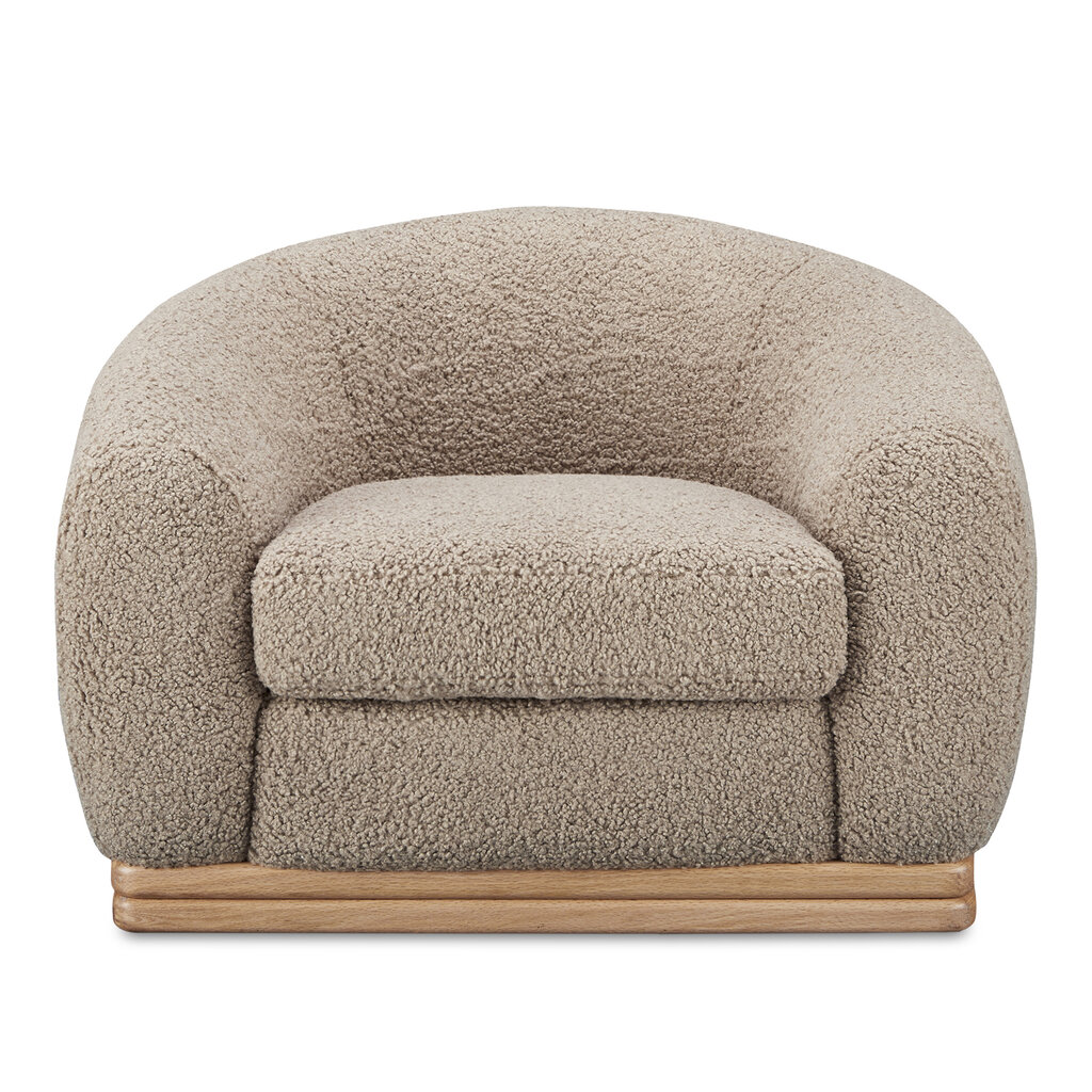 Moe's Home Collection Marlowe Lounge Chair Taupe