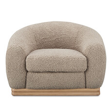 Moe's Home Collection Marlowe Lounge Chair Taupe