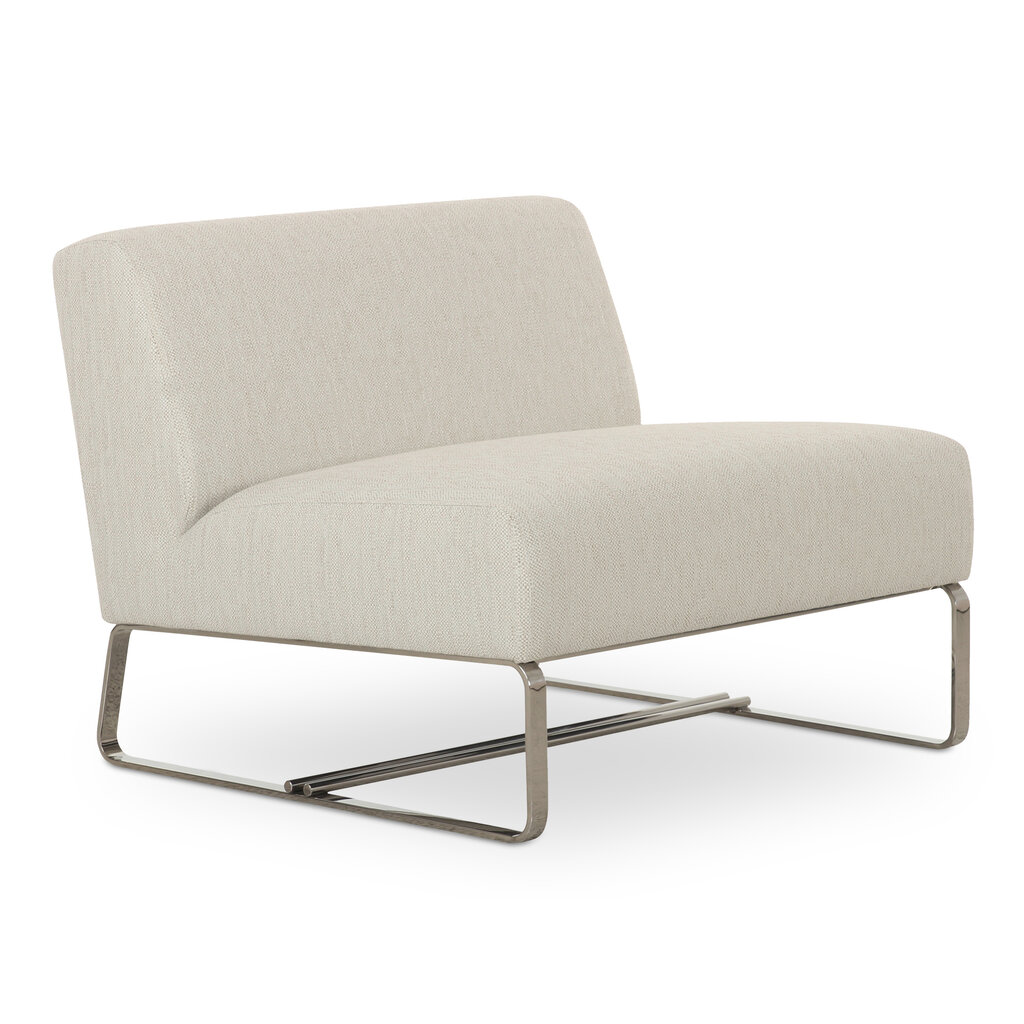 Moe's Home Collection Jules Outdoor Accent Chair Flecked Beige