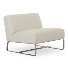Moe's Home Collection Jules Outdoor Accent Chair Flecked Beige