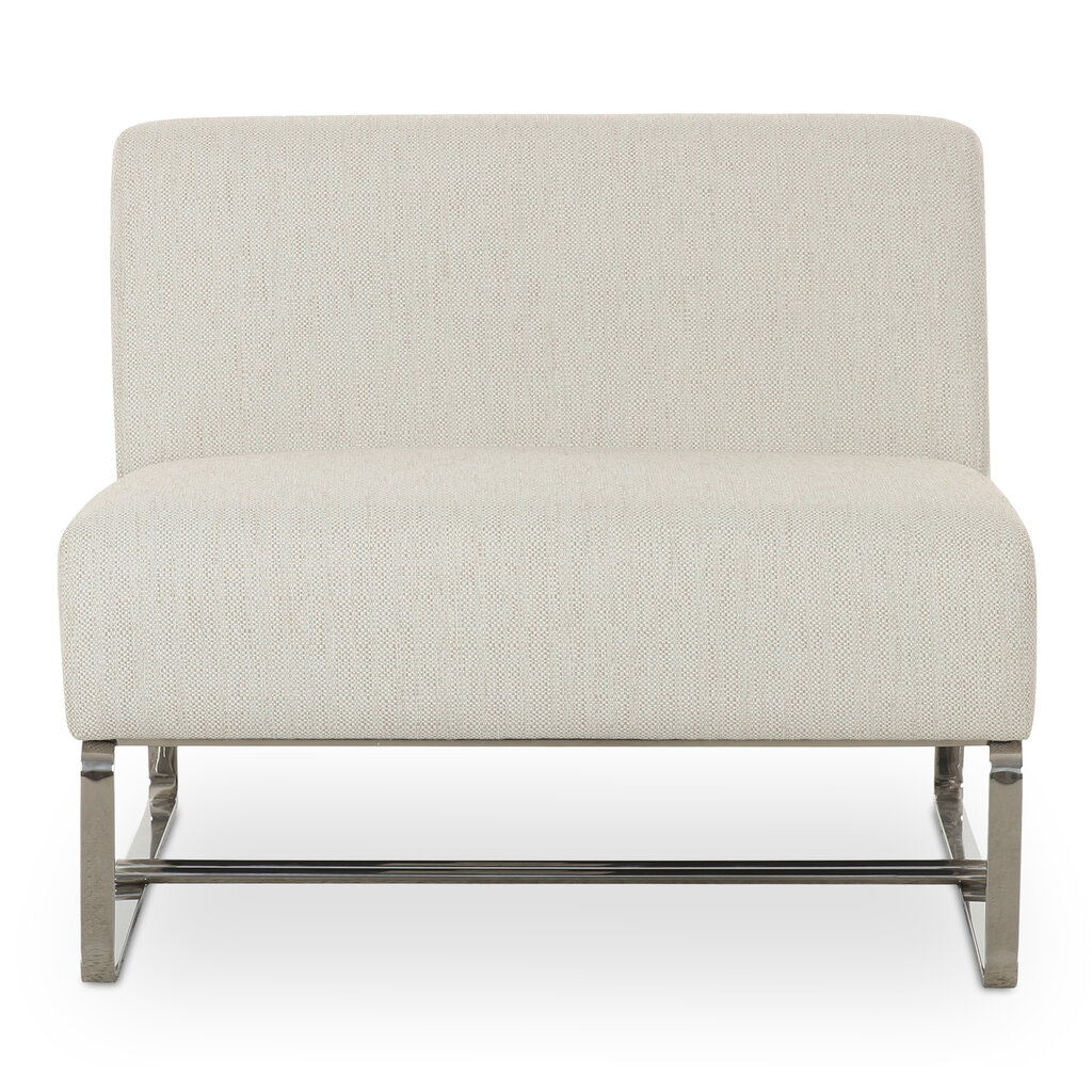 Moe's Home Collection Jules Outdoor Accent Chair Flecked Beige