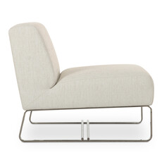 Moe's Home Collection Jules Outdoor Accent Chair Flecked Beige