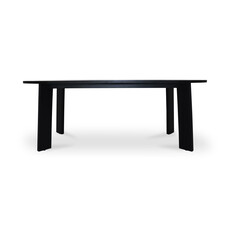 Moe's Home Collection Delta Outdoor Dining Table Oval Black