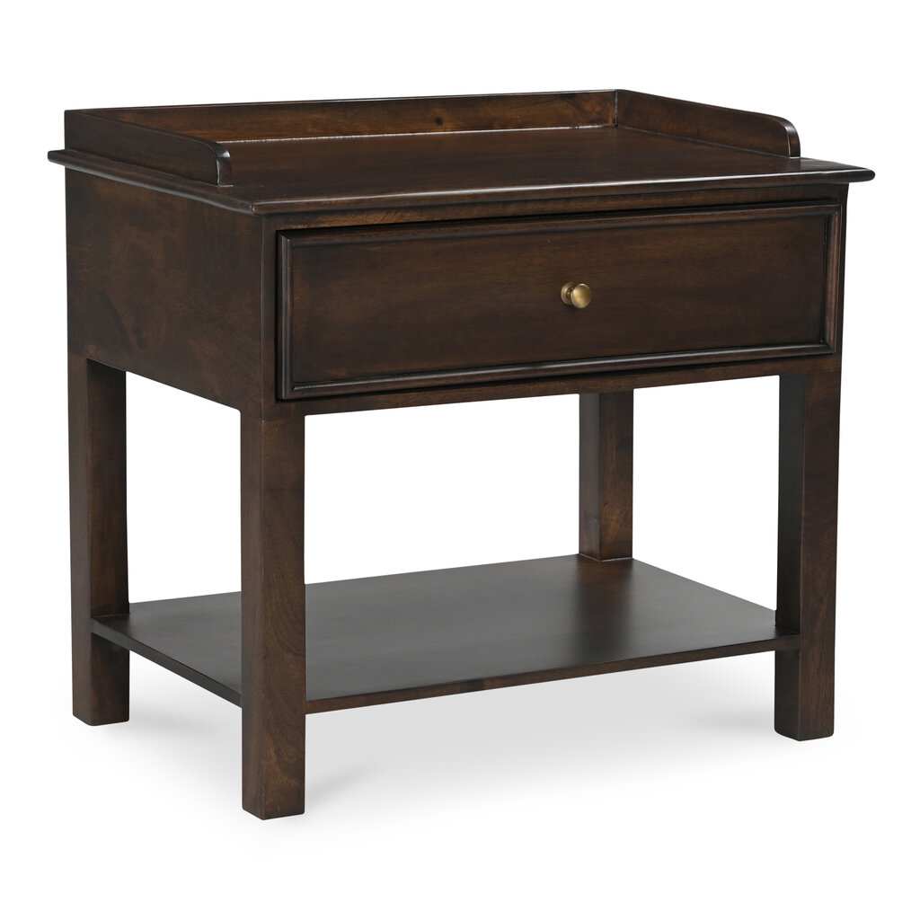 Moe's Home Collection Maeve Nightstand Dark Brown