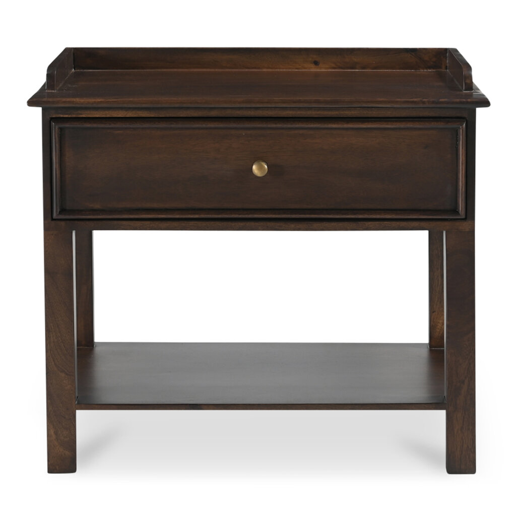Moe's Home Collection Maeve Nightstand Dark Brown